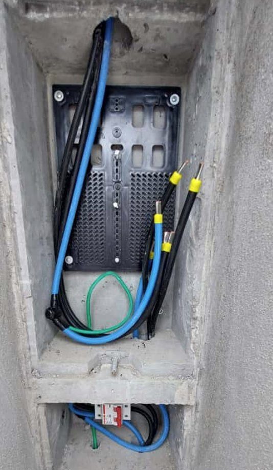 Registro de obra elétrica Tom Eletricista 21